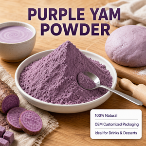 Demeter 100% Natural Ube Powder Bulk Wholesale Purple Yam Powder For Desserts Drinks Bakery