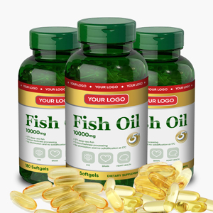 Easy-to-Swallow Fish Oil Softgels Private Label OEM