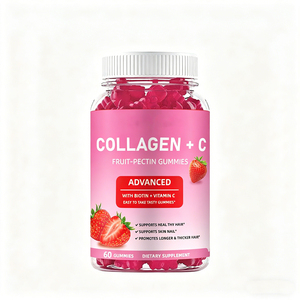 Fruit Pectin Collagen Biotin Glutathione Gummies