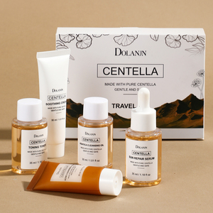 Centella Asiatica Skin Care Set 5 Pcs Soothing Sensitive Skin Repairing Kit