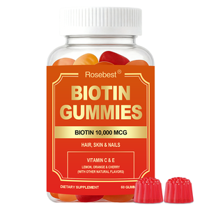 Vegan Hair Growth Gummies 10000mcg Biotin