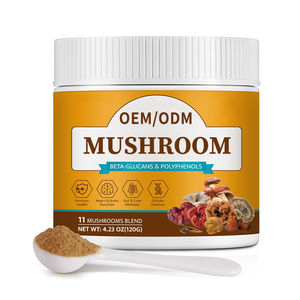 Pet Supplement Mushroom Powder for Dogs OEM/ODM Organic 8 Mushroom Powder Blend