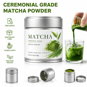 Private Label Pure Matcha Ceremonial Grade Matcha Powder A-7A EU&NOP Organic